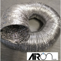 Aluminium Flexible Duct 100mm x 6m